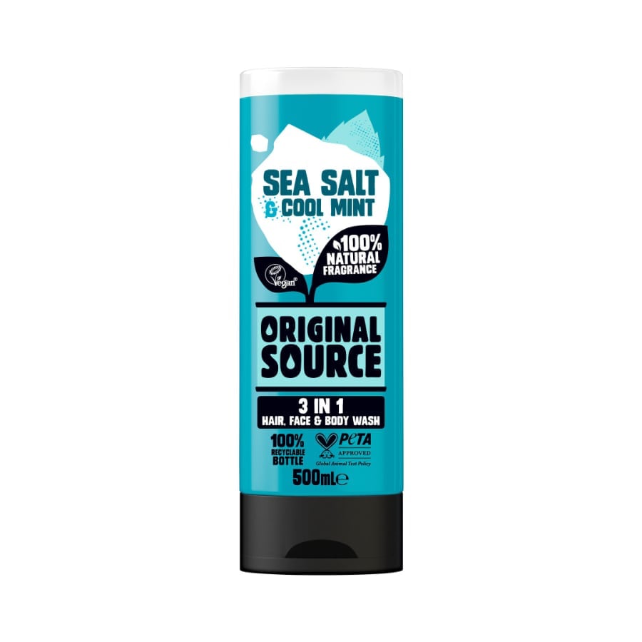 Sea Salt & Cool Mint 3 in 1 Wash