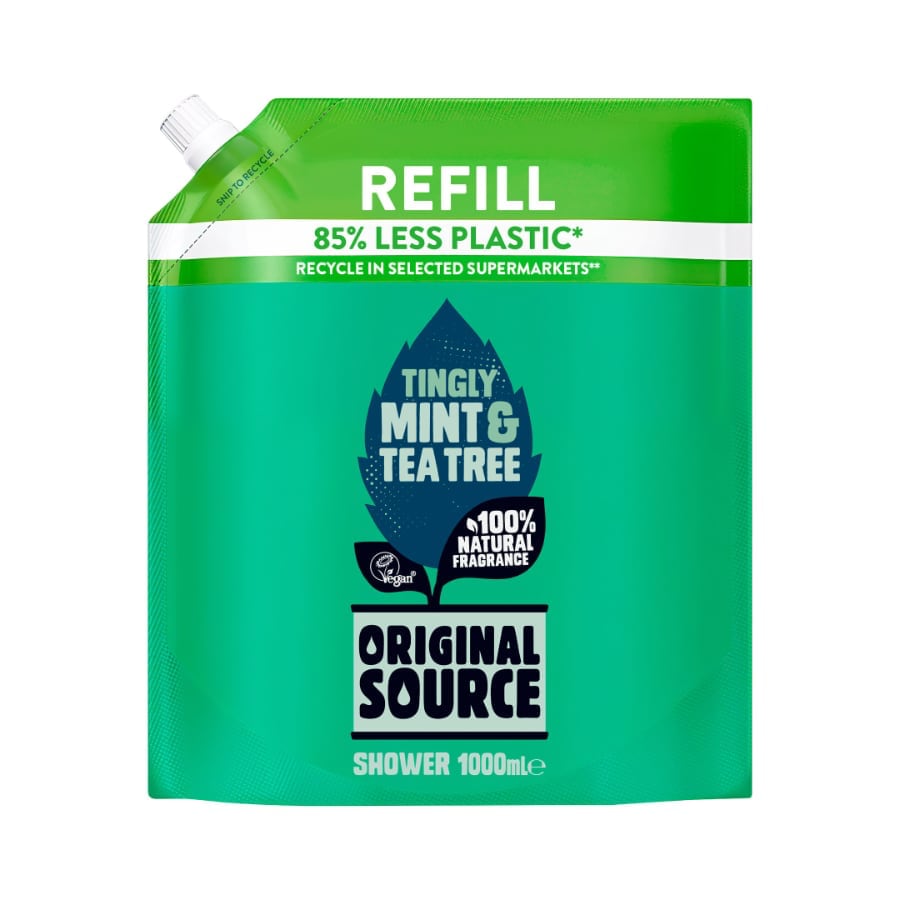 Tingly Mint & Tea Tree Shower Refill