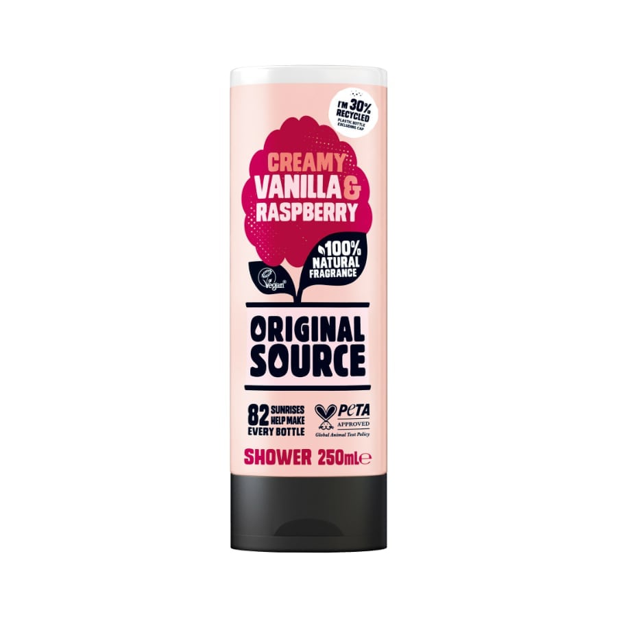 Vanilla & Raspberry Shower Gel