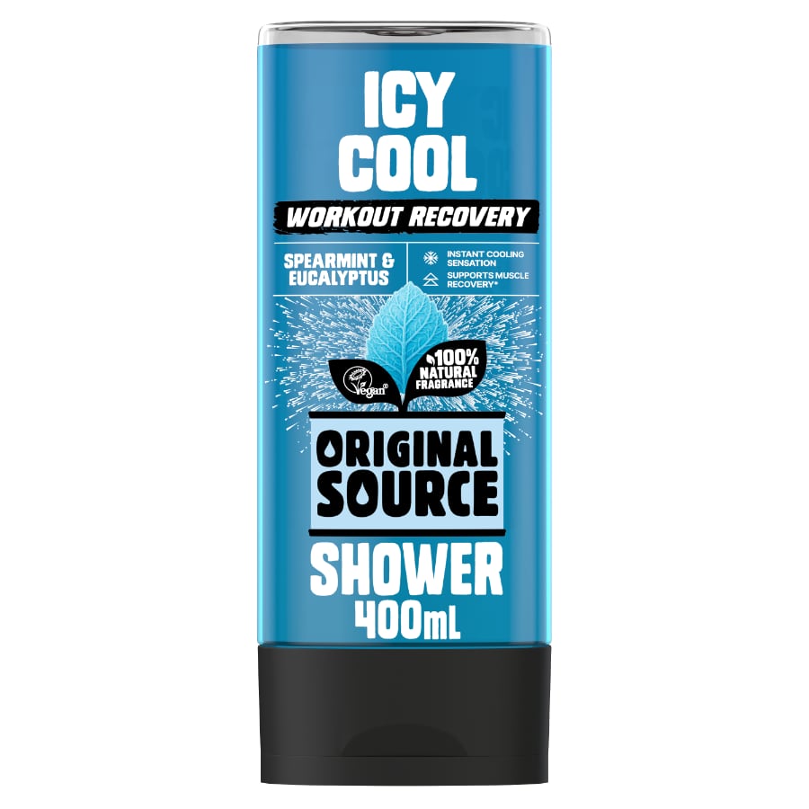 Original Source Men's Workout Recovery Icy Cool Shower Gel 400ml