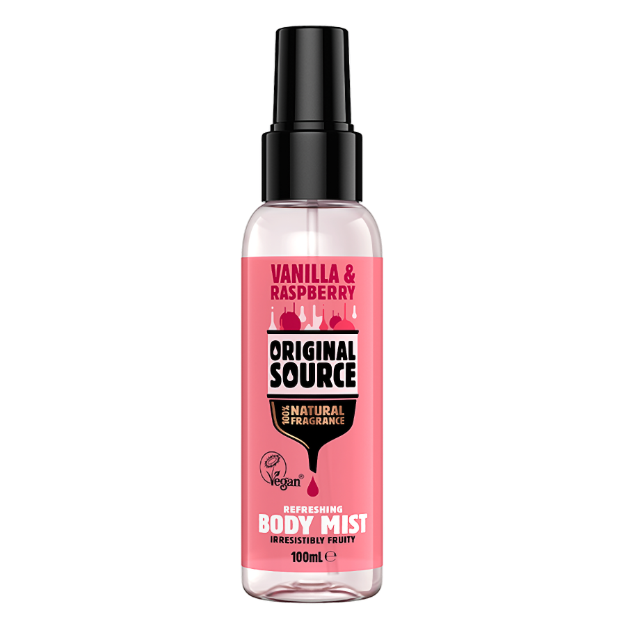 Vanilla & Raspberry Refeshing Body Mist