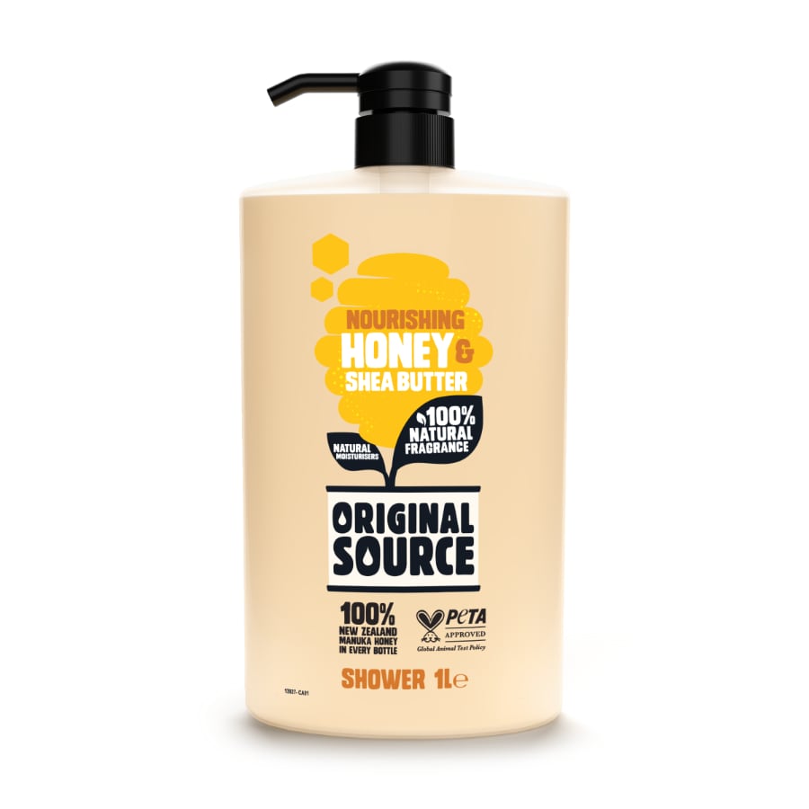 Original Source Honey & Shea Butter Body Wash 1L