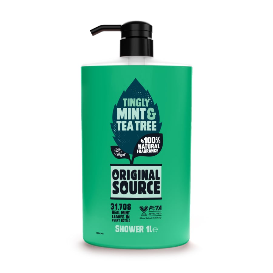 Original Source Mint & Tea Tree Body Wash 1L